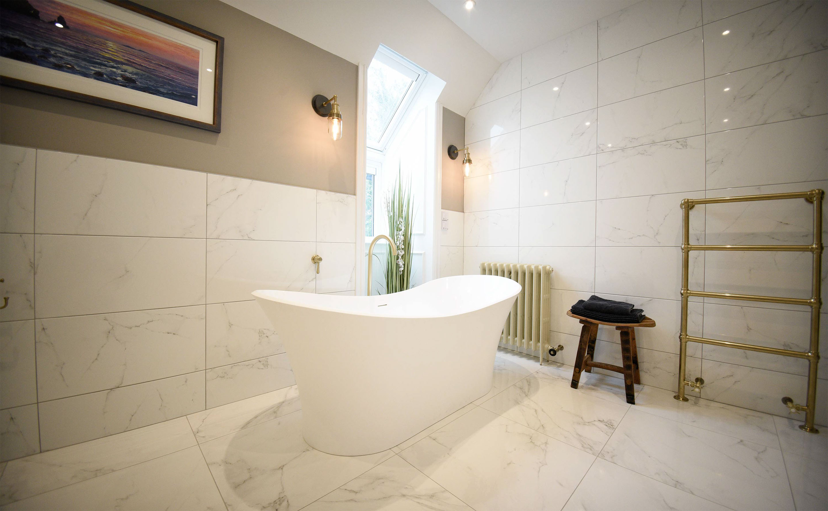 Enjoy stunning sea views and seating areas at Taransay House Luxury Bed and Breakfast in Portree