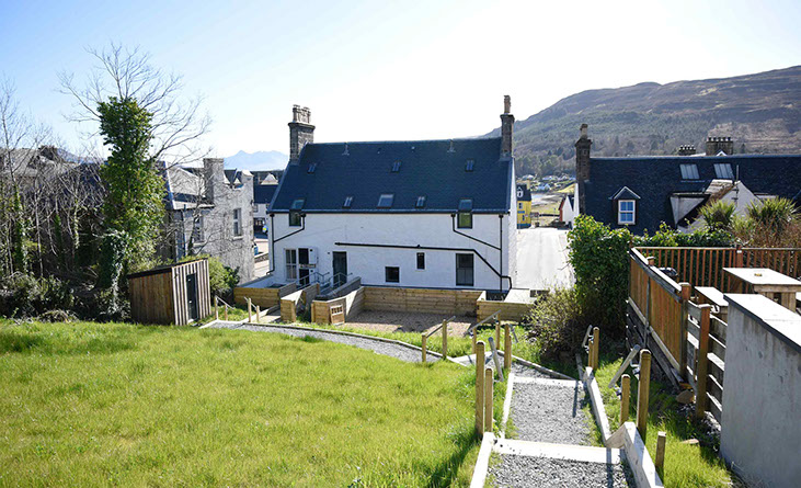 Somerled House Suites has a secure private parking are available for guests staying at our Portree apartment suite accommodation