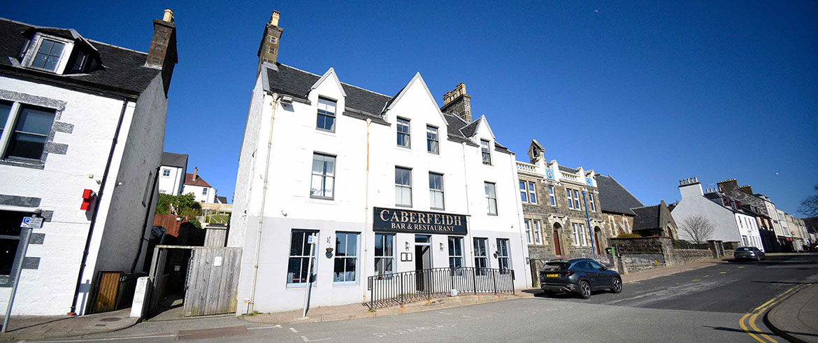 Our self catering accommodation suites are located in Portree with private parking