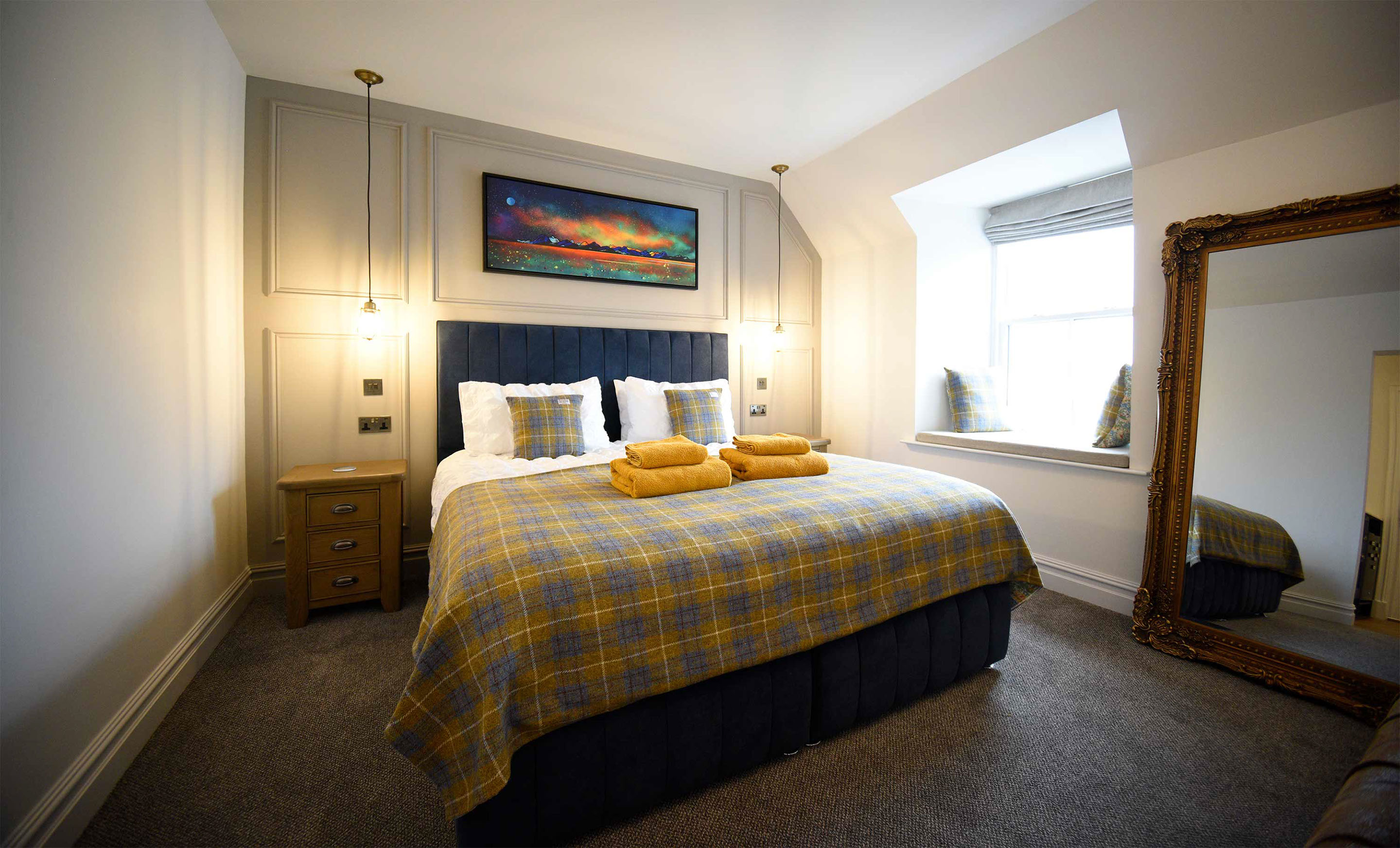Taransay House Bed and Breakfast Accommodation offers guests excellent Scottish food and drink